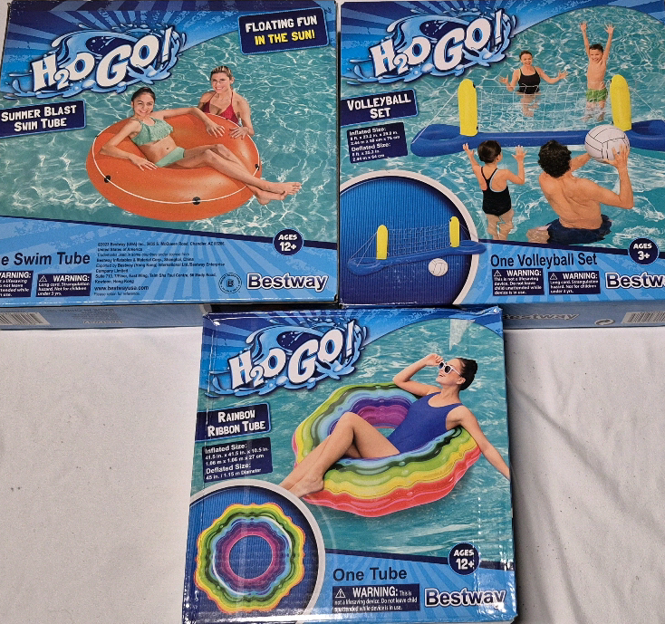 3 New Beach/Pool Toys