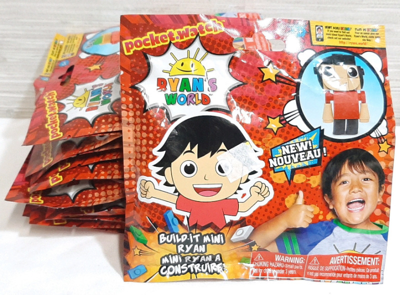 12 New Ryan's World Figurines