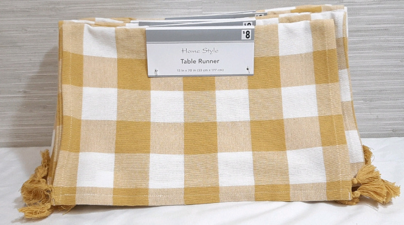 8 New Home Style Table Runner (13"x70")