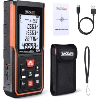 New TACKLife Laser Range Finder Distance Meter S5-60 : Test, Measure & Inspect