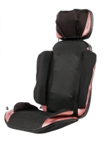 As New - CO-Z 60W Massage Chair Cushion w/20 Nodes . Shiatsu Kneading Heating Vibrating Massage Pad w/Remote for Neck Back Shoulder & More . Being Sold As Is Untested