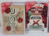 12 Packs New Holiday Style Handmade Christmas Greeting Cards w/Envelopes . 12 Packs , 4 Cards Per Pack - 2