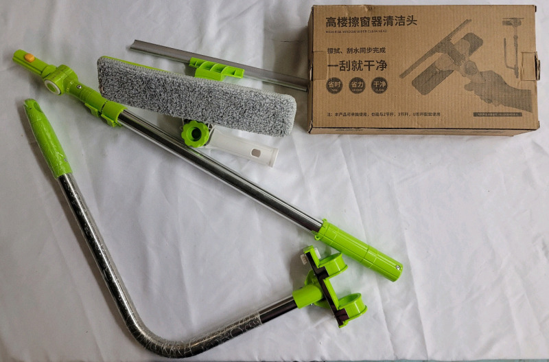 As New - High-Rise Window Wiper Clean Head Kit . Rubber Squeegee Not Included