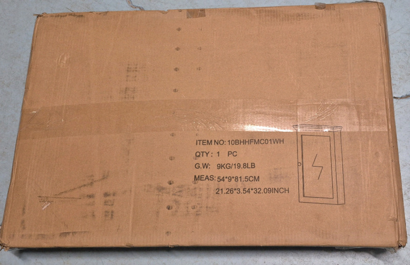 As New Bathroom Wall Cabinet White