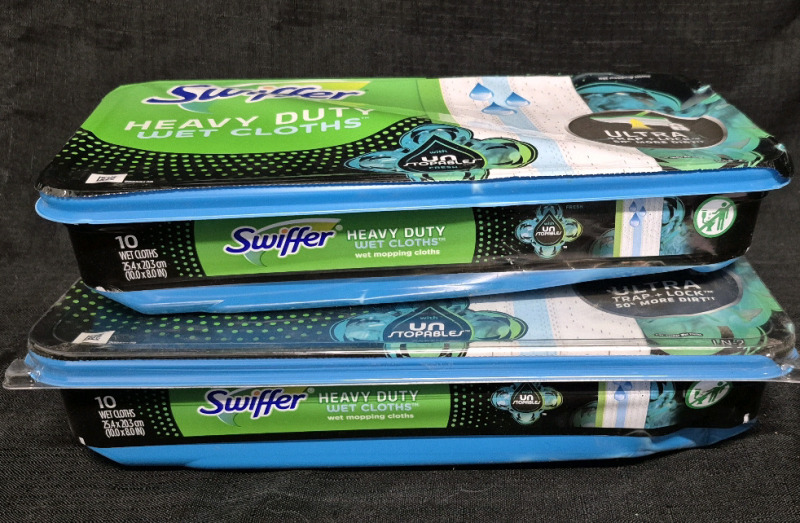 20 AS New Swifter Heavy Duty Wet Cloths