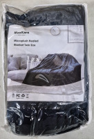 New MaxKare Twin Size Microplush Heated Blanket