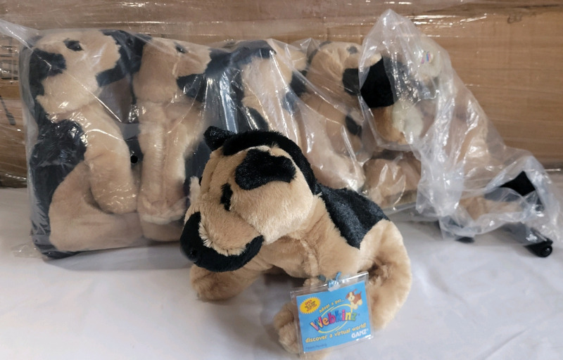6 New Webkinz Geeman Shepherd w/Code , HM146 . Retired . Measures 6" tall