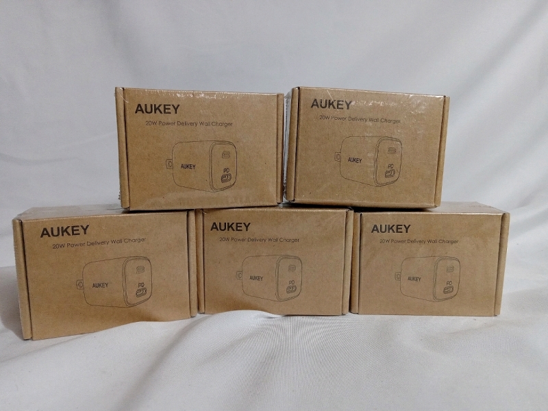 5 New | Aukey 20w Power Delivery Wall Charger