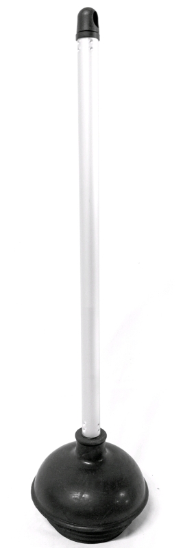 New NEIKO 60166A Toilet Plunger with Patented All-Angle Design, Heavy-Duty Toilet Bowl Plunger with Aluminum Handle - 23.4" Tall