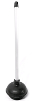 New NEIKO 60166A Toilet Plunger with Patented All-Angle Design, Heavy-Duty Toilet Bowl Plunger with Aluminum Handle - 23.4" Tall