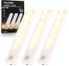 10 New - Tolare Rechargeable Motion Sensor Cabinet / Closet Wireless Lights , Warm White . Ten (10) Packs , 3 Lights Per Pack . Retail $250 - 4
