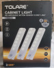 10 New - Tolare Rechargeable Motion Sensor Cabinet / Closet Wireless Lights , Warm White . Ten (10) Packs , 3 Lights Per Pack . Retail $250 - 2