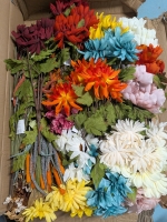 New Assorted Collection of Artificial Flowers. Maximum Height 30"