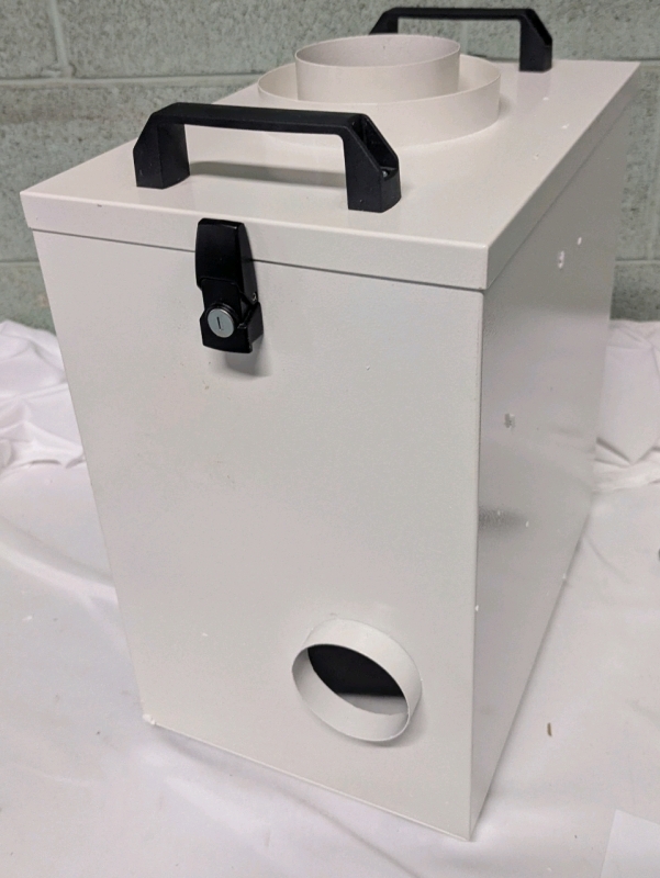 120w Laser Engraver Fume Hood Air Purifier. 10" by 14.5" by 16". Amazon Return. As is. No Cords or Attachments.