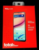 New VERIZON Total TCL K24 6.56" Screen 68GB Android Smartphone No IMEI on Box | See Description