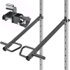 As-New SELEWARE Heavy Duty Adjustable Jammer Arms Lever Arms - 600 lbs Capacity, Fits 2'' x 2'' and 3'' x 3'' Power Racks with 5/8" or 1" Holes, Home Gym Strength Training, Compatible with 2" Olympic Plates | Retails Over $160