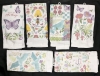 6 New Springtime Dish Towels & 4 New Dish Scrubber Cloths | Towels 14" x 24", Scrubbers 12" x 12" ea - 2
