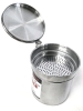 5 New Kitchen Tools : Steamer Basket, 1-Qt Oil Storage Container, 3pc Silicone Utensil Set, Slotted Turner & Basting Spoon - 2