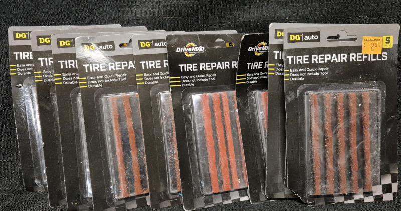 45 New DG Auto Tire Repair Refills