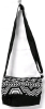 3 New Bags: 2x Striking Woven Mini Backpacks + Black & White Tapestry-Style Crossbody Purse | Mini Backpacks 10" x 4" x 10" Tall ea - 3
