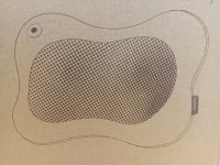 New | Naipo Shiatsu Pillow Massager with Heat for Back and Neck