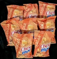 8 New Savory Cheddar CHEX MIX Snack Mix Packs - 226g ea | BB Oct 22 2025