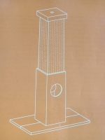 Like New | Feanddrea Hand Made Cat Scratching Post