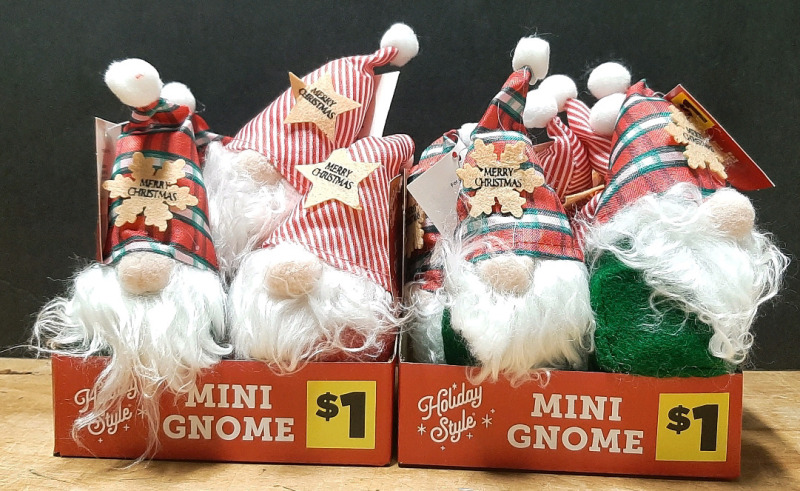 2 Boxes of Mini Gnomes Figures, 6 in each, 12 in Total