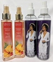 4 New Fragrance Mists : 2x WHITNEY HOUSTON Sheer 236ml ea + 2x Calgon Hawaiian Ginger 147ml ea