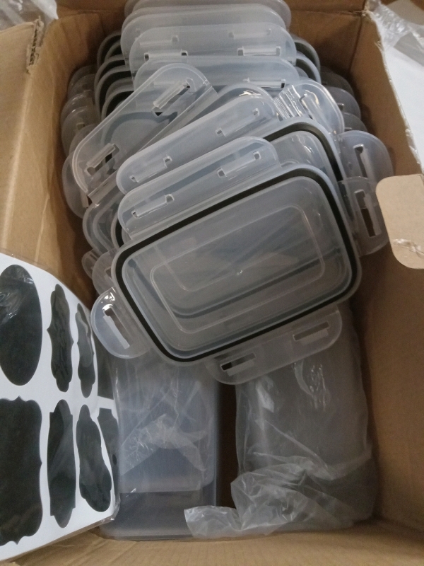 14 New | Tupperware Containers w/ Label Stickers | 6x6x4 Ea.