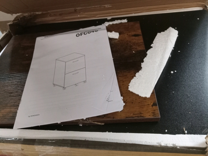 As New | Two Drawer File Cabinet | Appears to Have All Pieces upon First Inspection