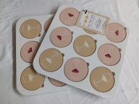2 New | TicTacToe Tabletop Game | Wine Themed