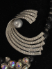 Rhinestone Brooch / 5 Lovely Necklaces - 2