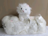 6 New Ganz WEBKINZ Persian Cats HM110 with Sealed Codes Intact | Around 6.5" Tall