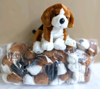 6 New Ganz Retired WEBKINZ Beagles HM141 with Sealed Codes Intact | Around 6.5" Tall