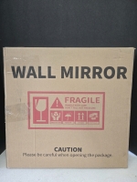 New | 18" Dia Circular Wall Mirror W/ Hardware