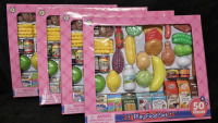 200 New Pieces Kid's Play Food Sets for 3yrs+