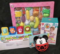 4 New Baby & Toddlers Learning and Development Toys 0M+ to 3yrs+