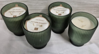 4 New Scented Candles Autumn Morning 397g