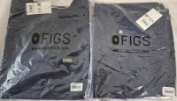 2 New Sz XL & 2XL Women's FIGS Scrub Top & Pants