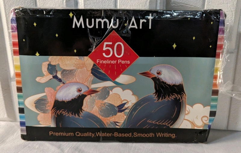 New Mumu Art 50 Fineliner Pens.