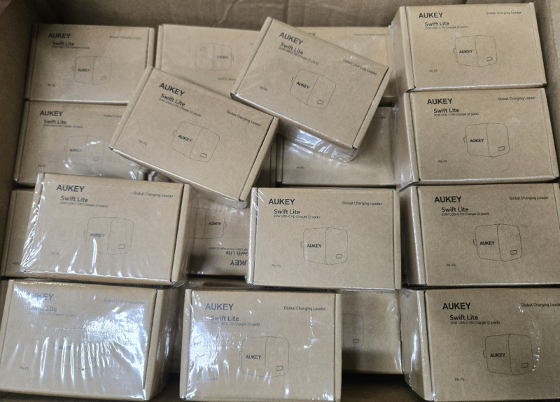 25+ New | Aukey Swift Lite 20W USB-C PD Charger ( 2 Pack )