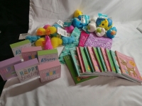 Over 30+ New | Children's Easter Lot | Includes Mini Coloring Books, Squishies & More