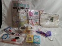 New | Girls Activity Lot | Includes Coloring Books, Stickers & More