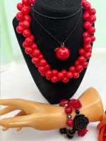 Retro Acrylic Fanstatic Fun Necklaces Bracelets