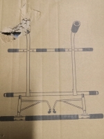 As New | Premium Quality Pull-up Bar | Box Measures 12x41"