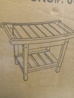 As New | HDPE Shower Stool | 60x34x47 cm
