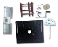 As-New Metal Woodworking Router Lift System Kit for Table Saws + Clamping Router Table Lifting System Base | Over $90 Retail Value