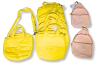 7 New Purses : 5x Puffer-Style Crossbody Purses + 2x Sling Purses | Puffers 10.5" x 3.5" x 8"
