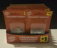 17 New Packs | Of Holiday Ornament Hangers